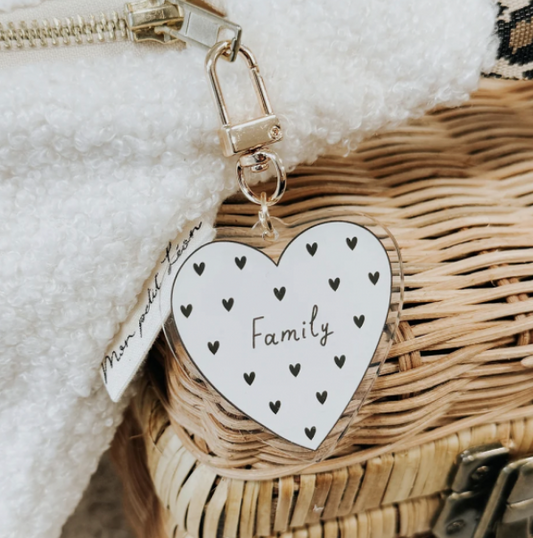 Porte-clé léopard Family
