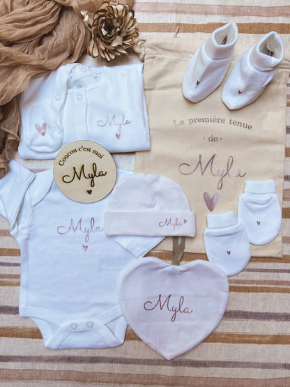 La box naissance : l'essentiel en coton