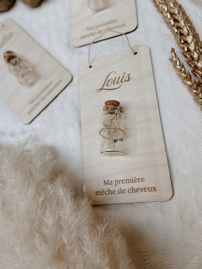 Décoration - Ma première mèche de cheveux