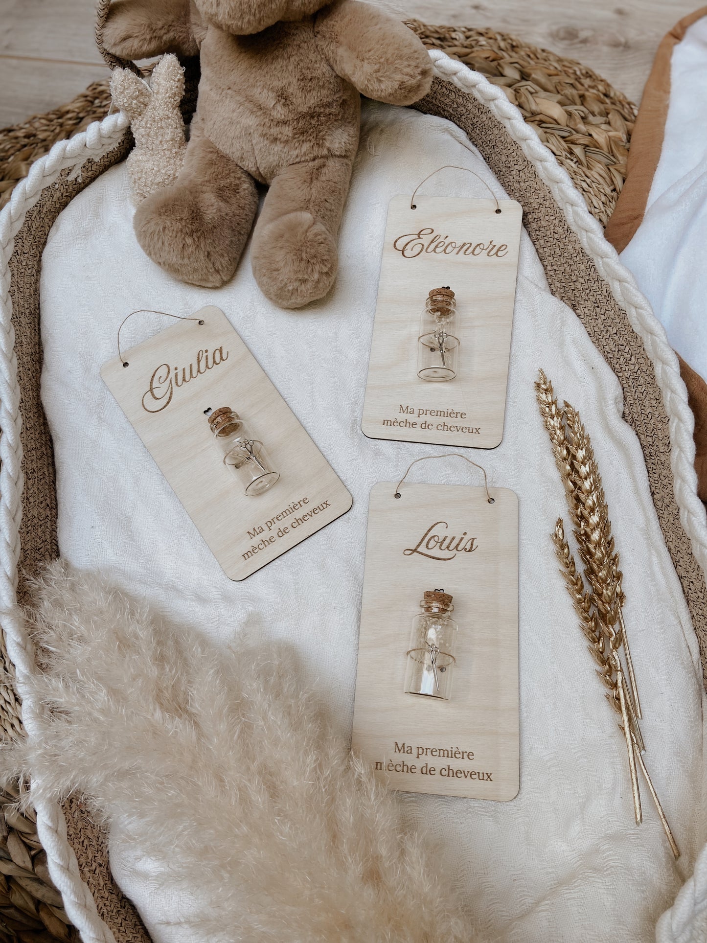 Décoration - Ma première mèche de cheveux