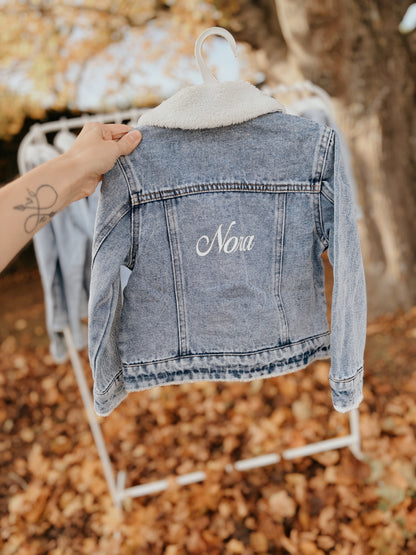 Veste en jeans - moumoute
