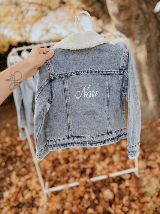 Veste en jeans - moumoute