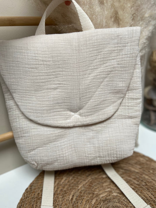 Sac à dos en gaze de coton