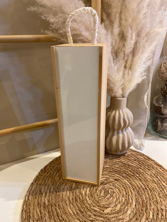 Coffret vin avec paroi à personnaliser