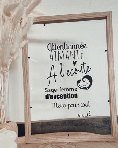 Cadre personnalisé