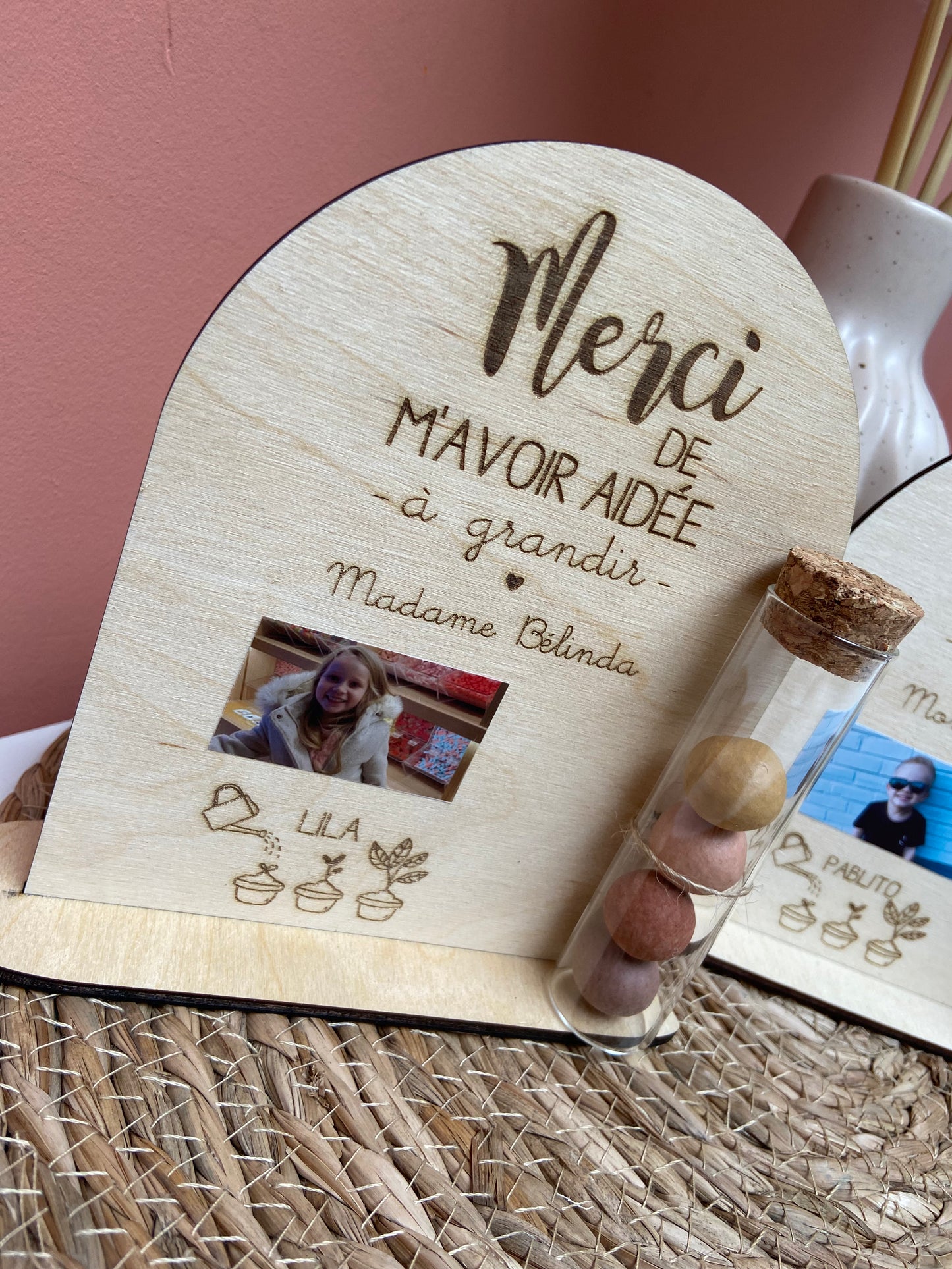 Décoration - Merci de m'avoir aidé à grandir