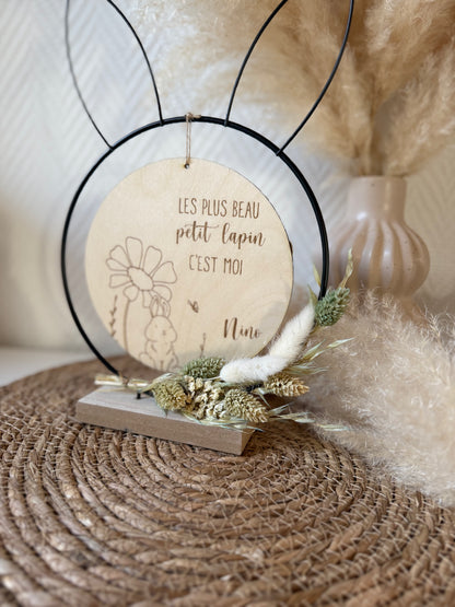 Décoration en bois de Pâques