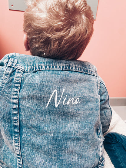 Veste en jeans enfant / bébé