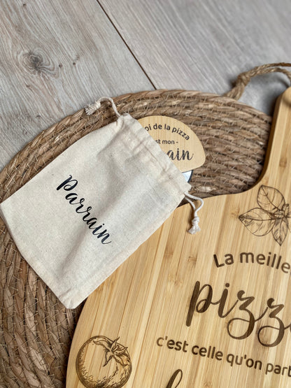 Ensemble planche & roulette à pizza