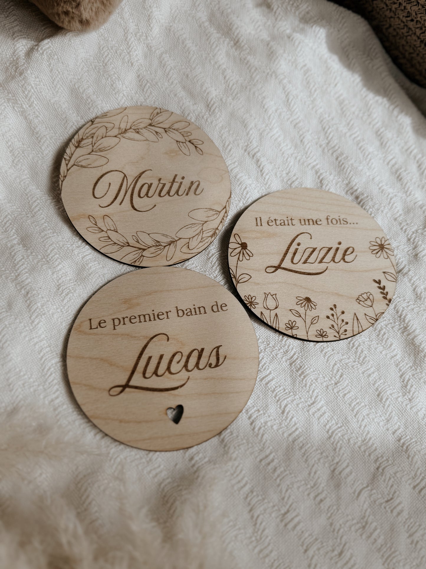 Déco ronde en bois