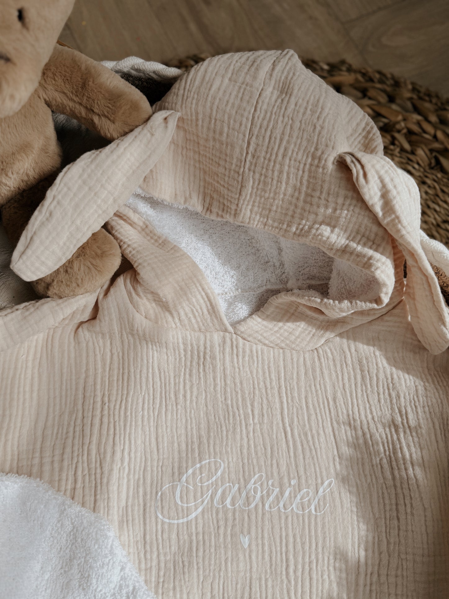 Poncho de bain
