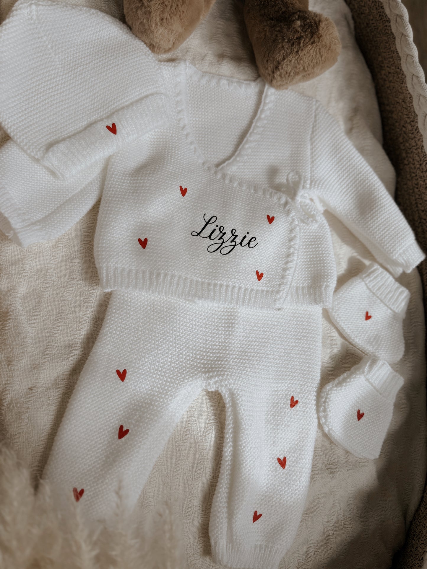 Ensemble 4pc en tricot - Full LOVE
