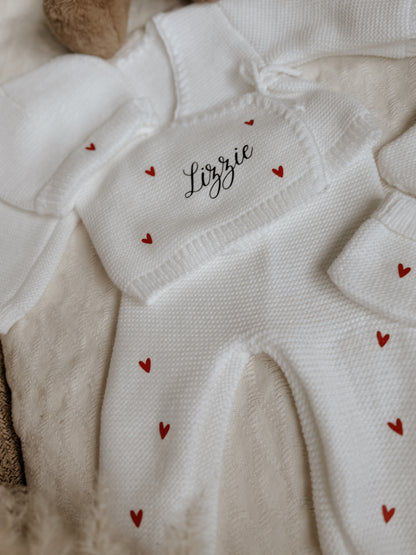 Ensemble 4pc en tricot - Full LOVE