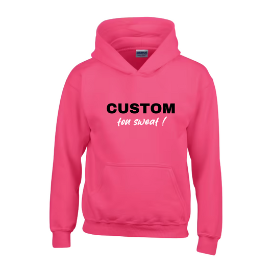 Sweat à capuche enfant héliconia
