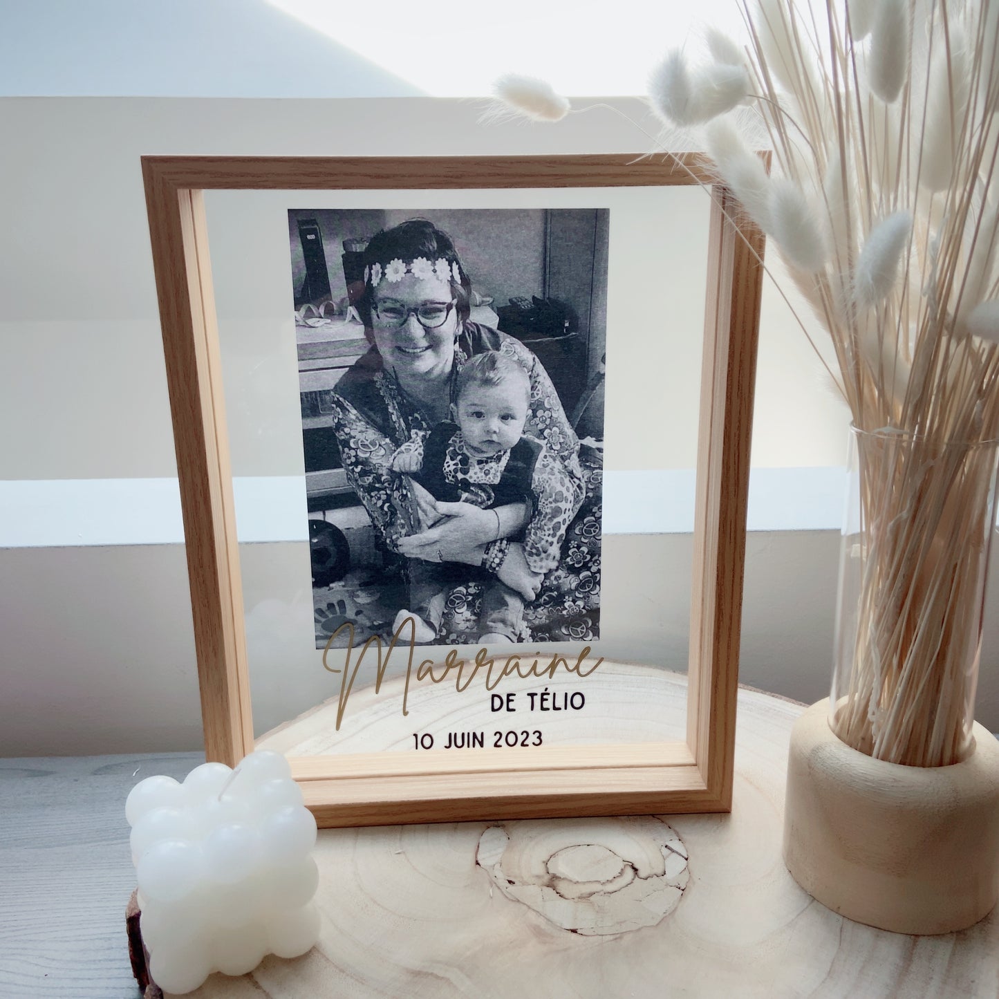 Cadre avec photo