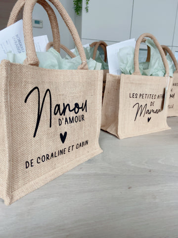 Sac en toile de jute