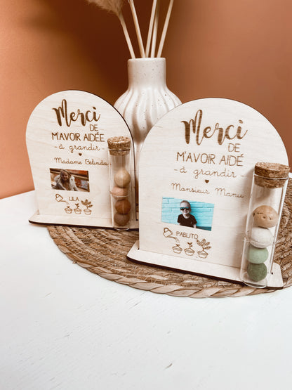 Décoration - Merci de m'avoir aidé à grandir